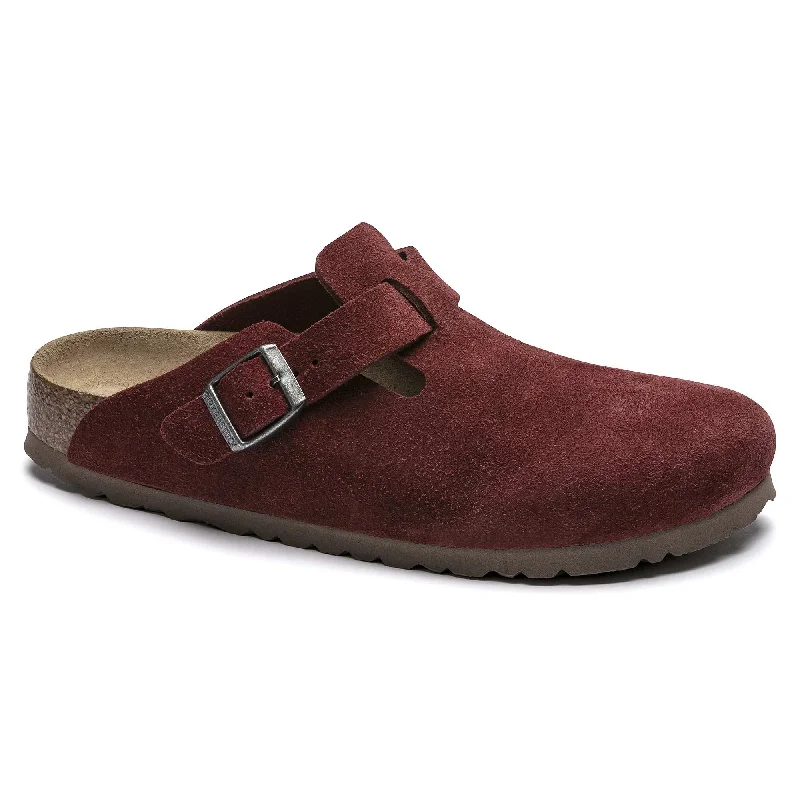 Boston Soft Footbed Suede Leather