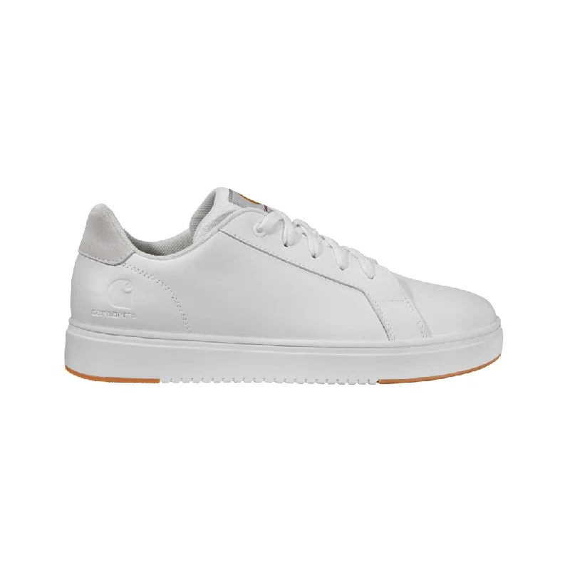 3" Detroit Leather Soft-Toe Sneaker White