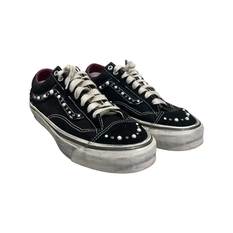 VANS/Low-Sneakers/US 10/BLK/Old Skool Pearlized