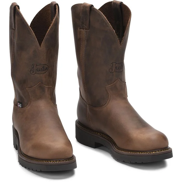 Justin Mens Balusters WorkBoots Style 4444