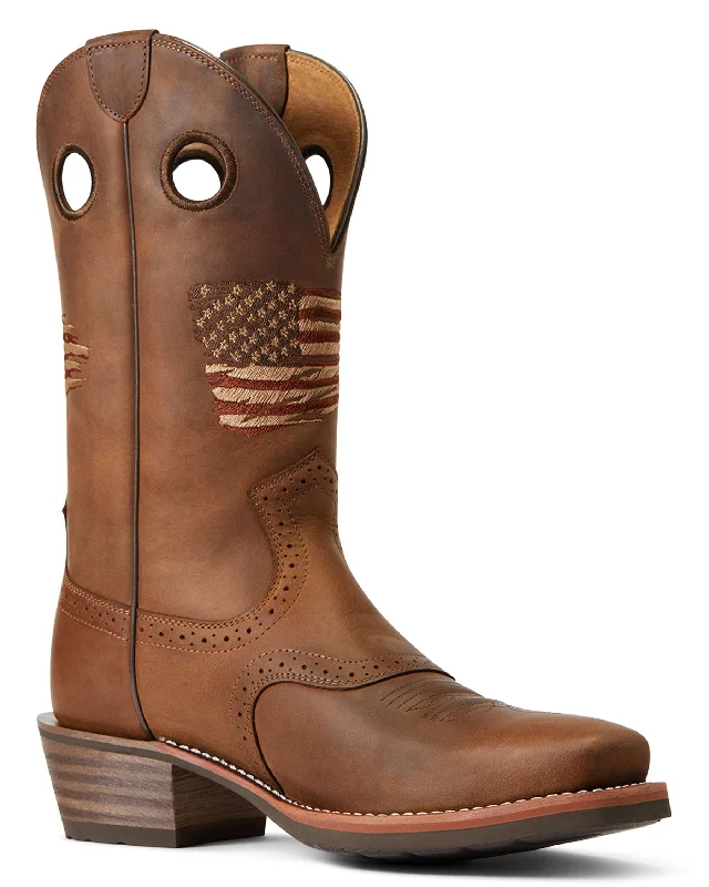 Men's Roughstock Patriot Western Boots