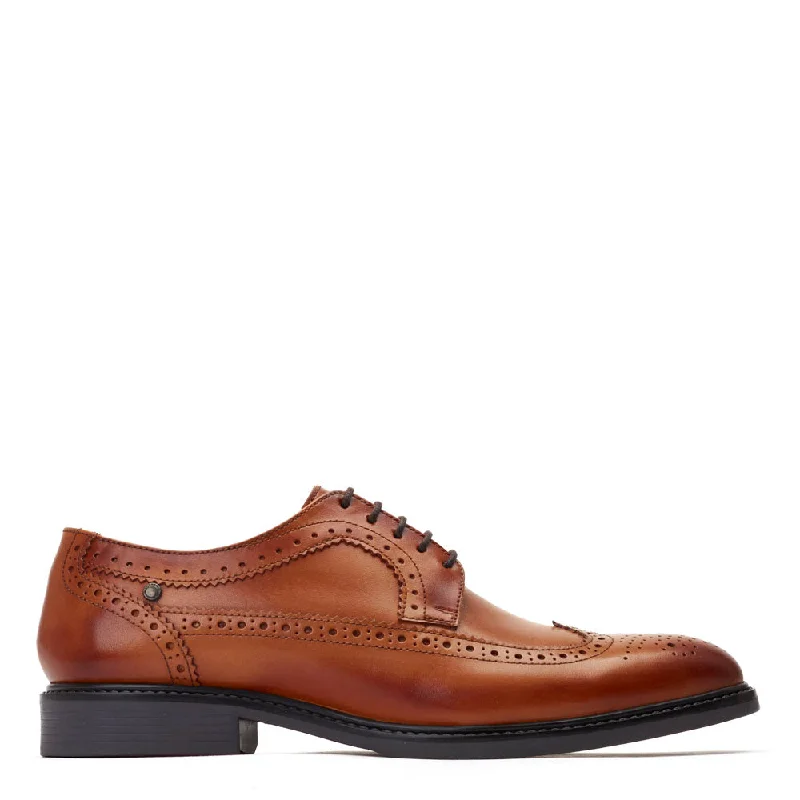 Castello Waxy Brogue Shoes