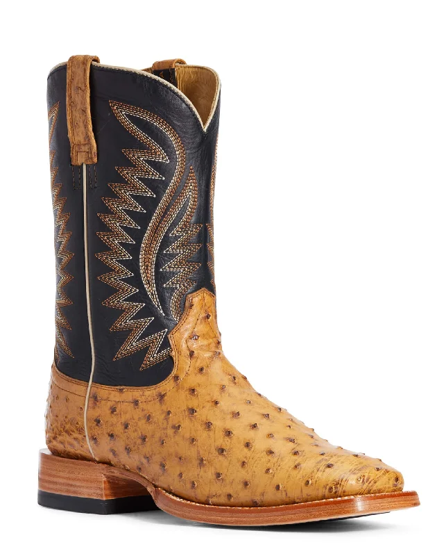 Men's Gallup Ostrich Western Boots