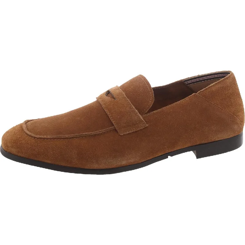 Eddyson Mens Slip On Square Tor Loafers