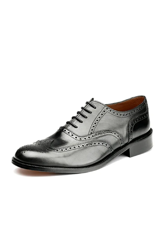 Thistle Brogue Black