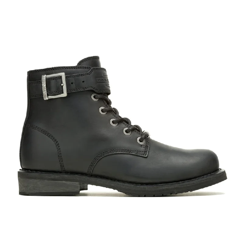 VNTGMOTO Short Lace Up Plain Toe Boots