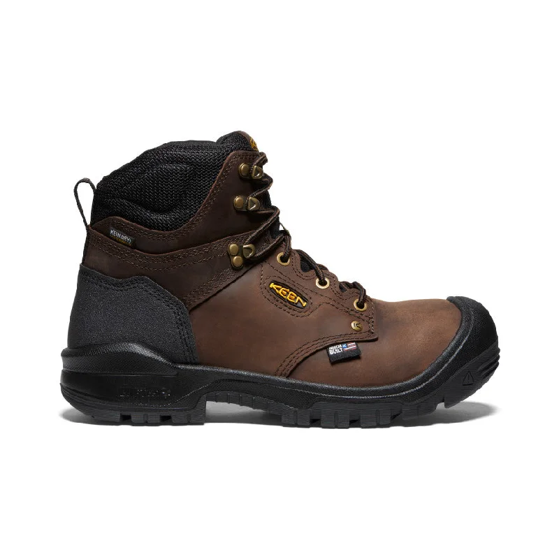 Men's Independence 6" Waterproof Boot (Soft Toe)  |  Dark Earth/Black