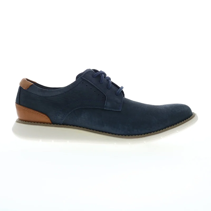 Rockport Total Motion Craft Plain Toe Mens Blue Oxfords Plain Toe Shoes