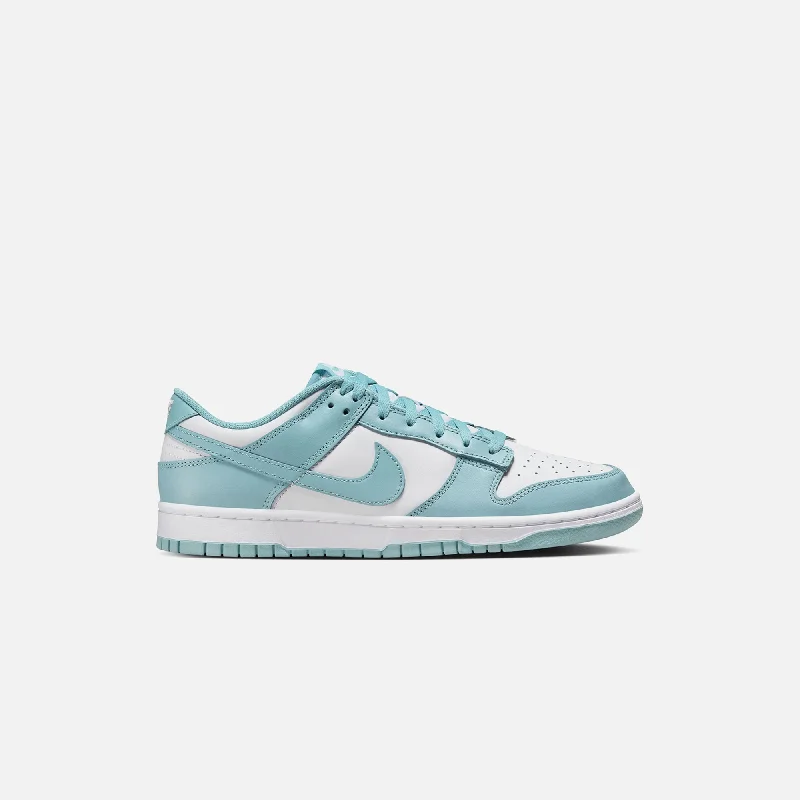 Nike Dunk Low Retro - White / Denim Turquoise