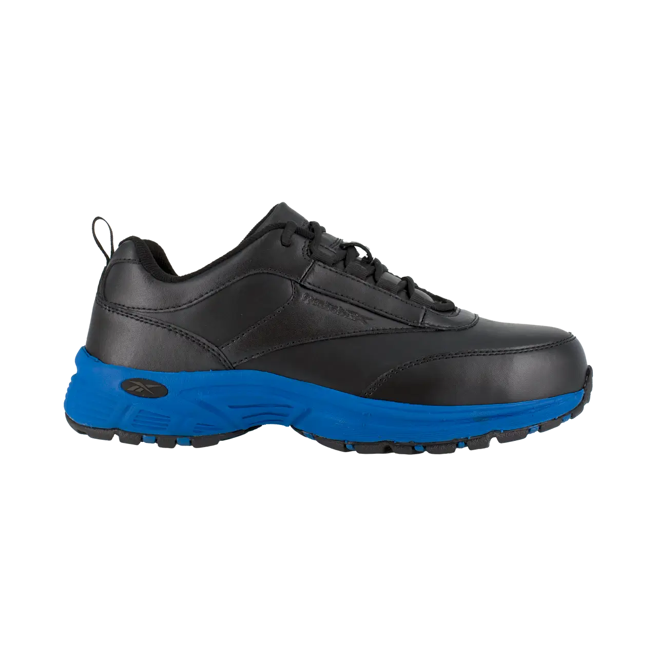 Ateron Steel-Toe Athletic Work Shoe Black/Blue