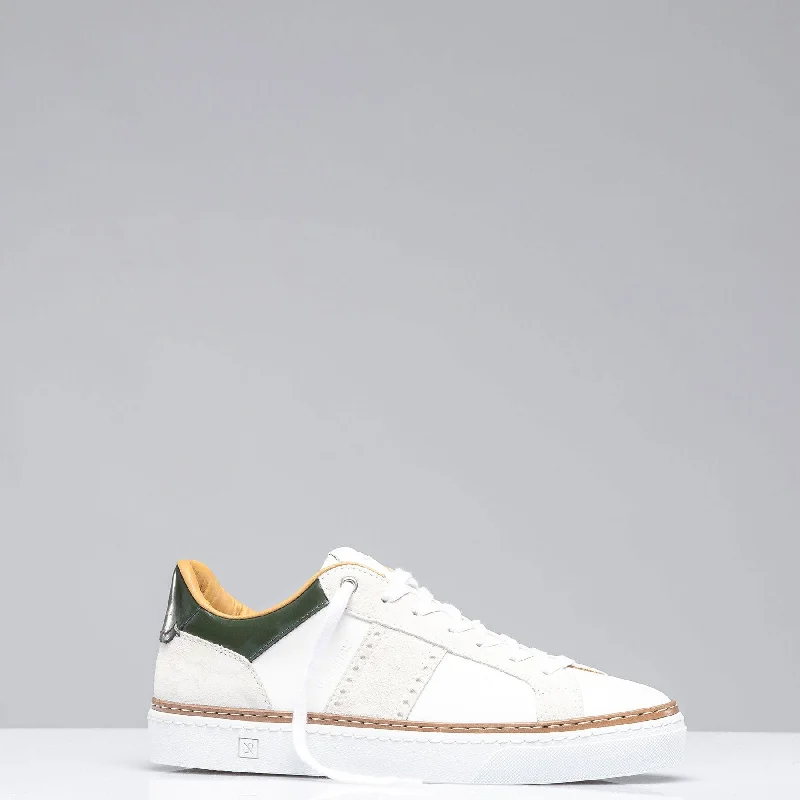 The Mustang Shoe In White/Green