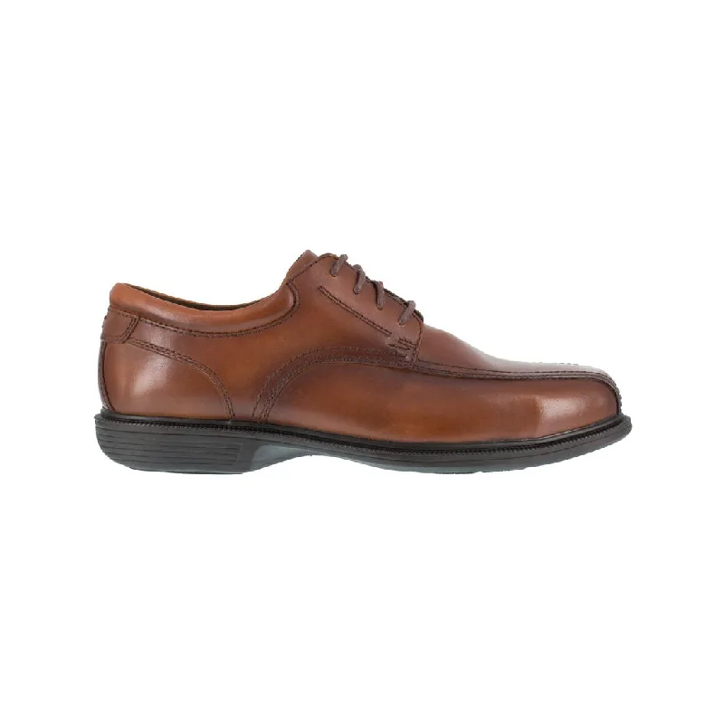 Coronis Steel-Toe Dress Oxford Work Shoe Brown