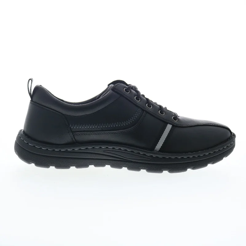 Drew Hogan 40201-14 Mens Black Narrow Oxfords & Lace Ups Casual Shoes