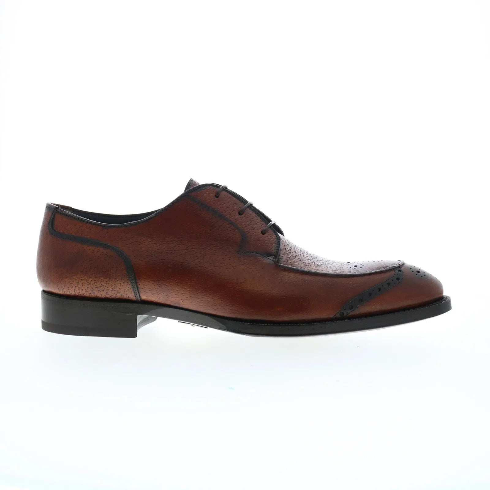 Di Bianco Pavoratti Pecari SBP889 Mens Brown Oxfords Casual Shoes