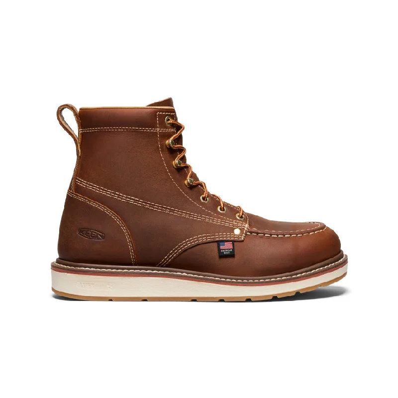 Men's Liberty 6" Boot (Soft Toe)  |  Leather Brown/Birch