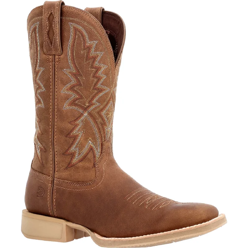 Durango Mens Rebel Pro Lite Western Coyote Brown Leather Cowboy Boots