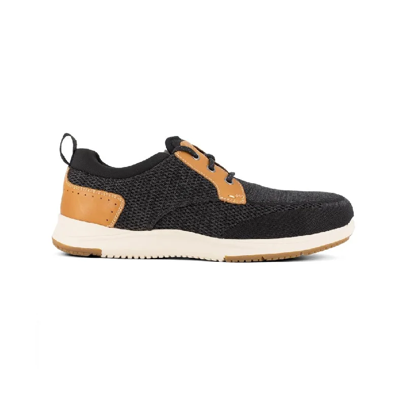 Conway Work Composite-Toe Work Shoe Black/Tan