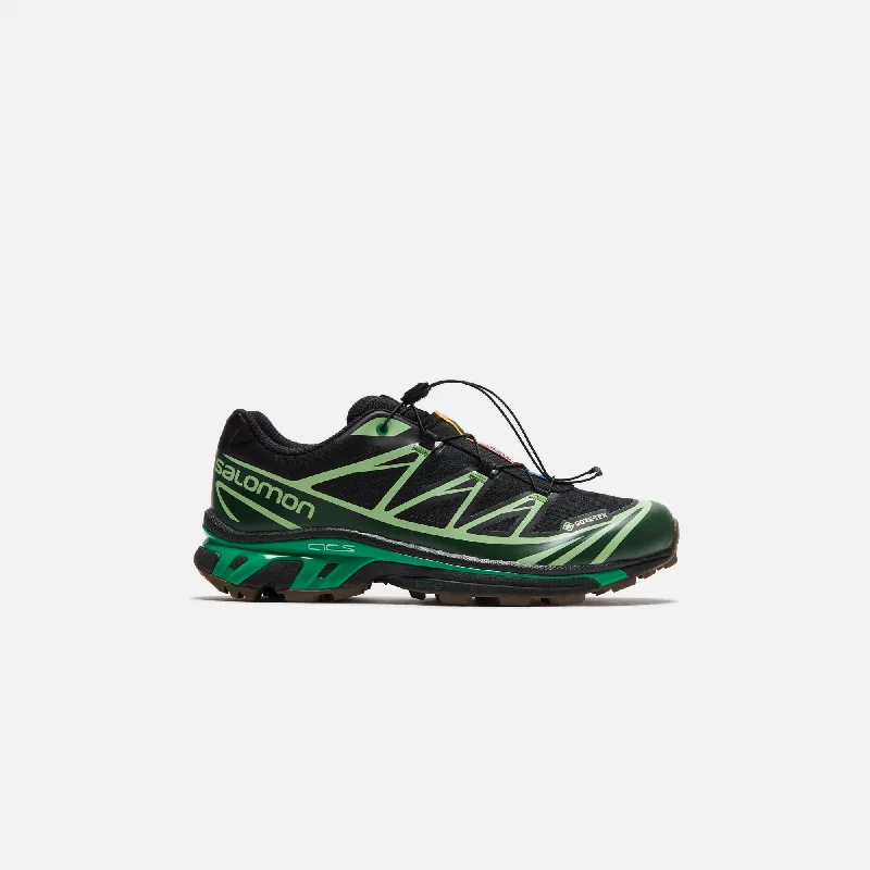 Salomon XT-6 GTX - Black / Eden / Green Ash