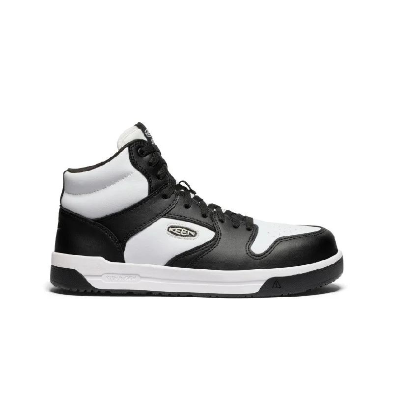 Men's Overton Mid Work Shoe (Carbon Toe)  |  Star White/Black