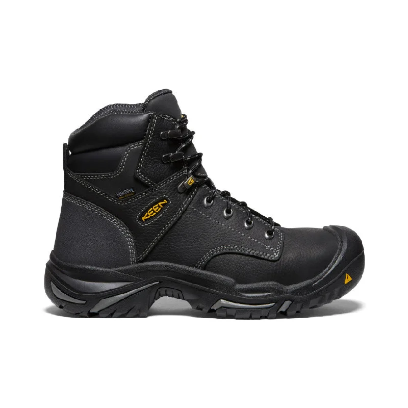 Men's Mt Vernon 6" Waterproof Boot (Steel Toe)  |  Black