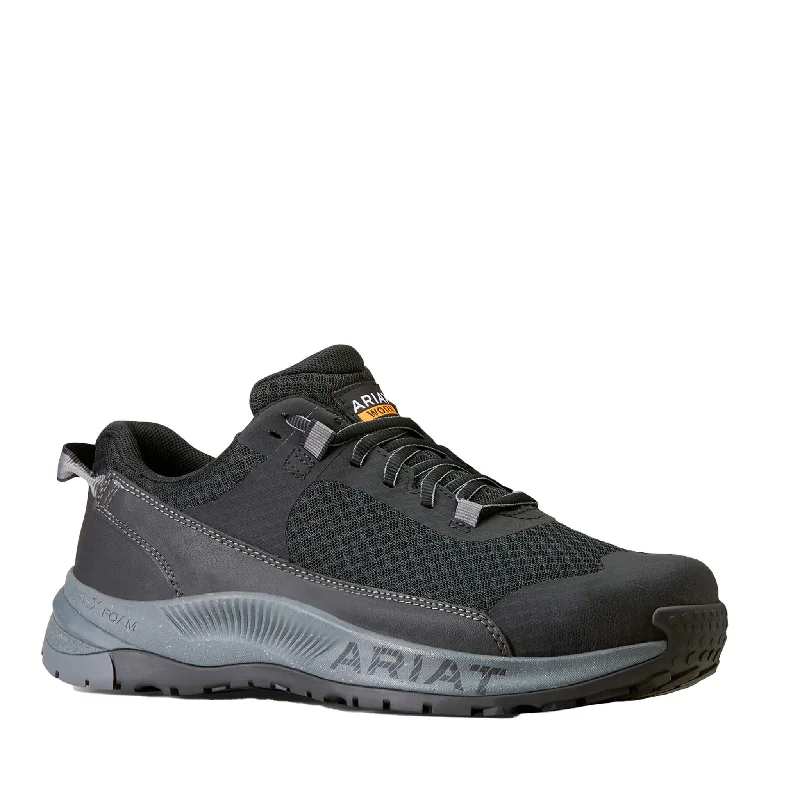 Outpace Shift Composite-Toe Work Shoe Black