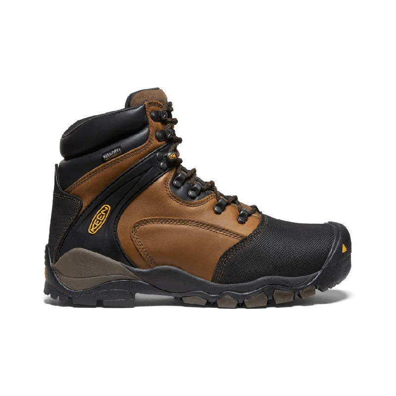 Men's Louisville 6" MET Waterproof Boot (Steel Toe)  |  Slate Black