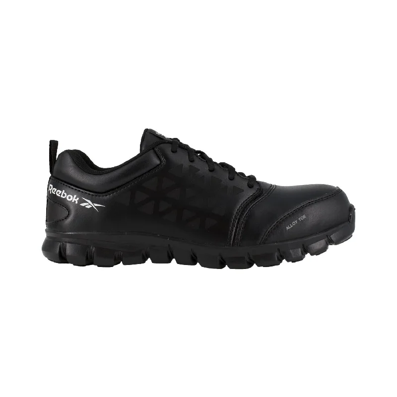 Sublite Cushion Alloy-Toe Athletic Work Shoe Black